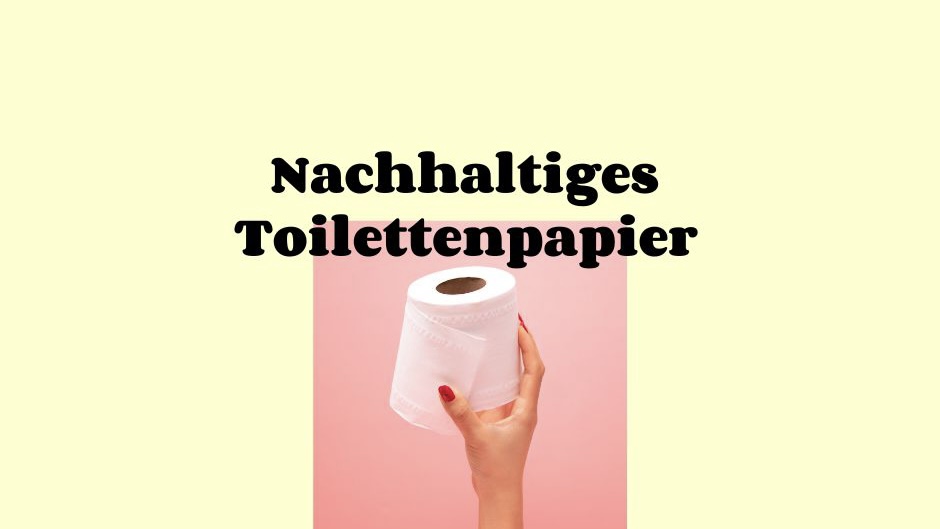 Recyceltes Toilettenpapier umweltschonendes nachhaltiges Klopapier
